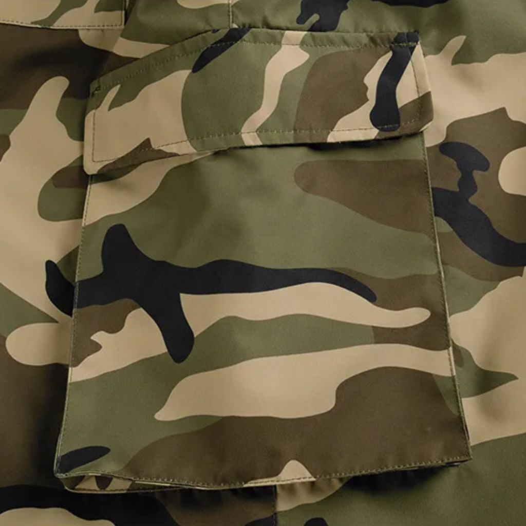 Damen Cargo-Snowboardhose mit Camouflage-Muster-Pants for Women-Alpenkind