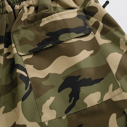 Damen Cargo-Snowboardhose mit Camouflage-Muster-Pants for Women-Alpenkind