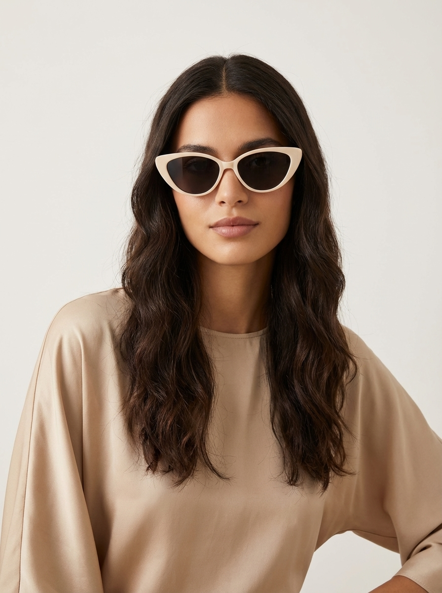 Damen Cat-Eye Sonnenbrille mit festem Gestell-Glasses for women-Alpenkind