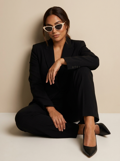 Damen Cat-Eye Sonnenbrille mit festem Gestell-Glasses for women-Alpenkind