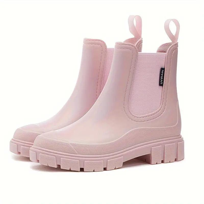 Damen Chelsea-Stiefeletten mit elastischen Seiteneinsätzen und Profilsohle-Footwear for women-Alpenkind