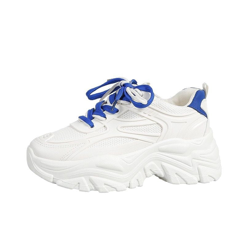 Damen Chunky-Plateau-Sneaker mit Mesh-Einsätzen-Footwear for women-Alpenkind