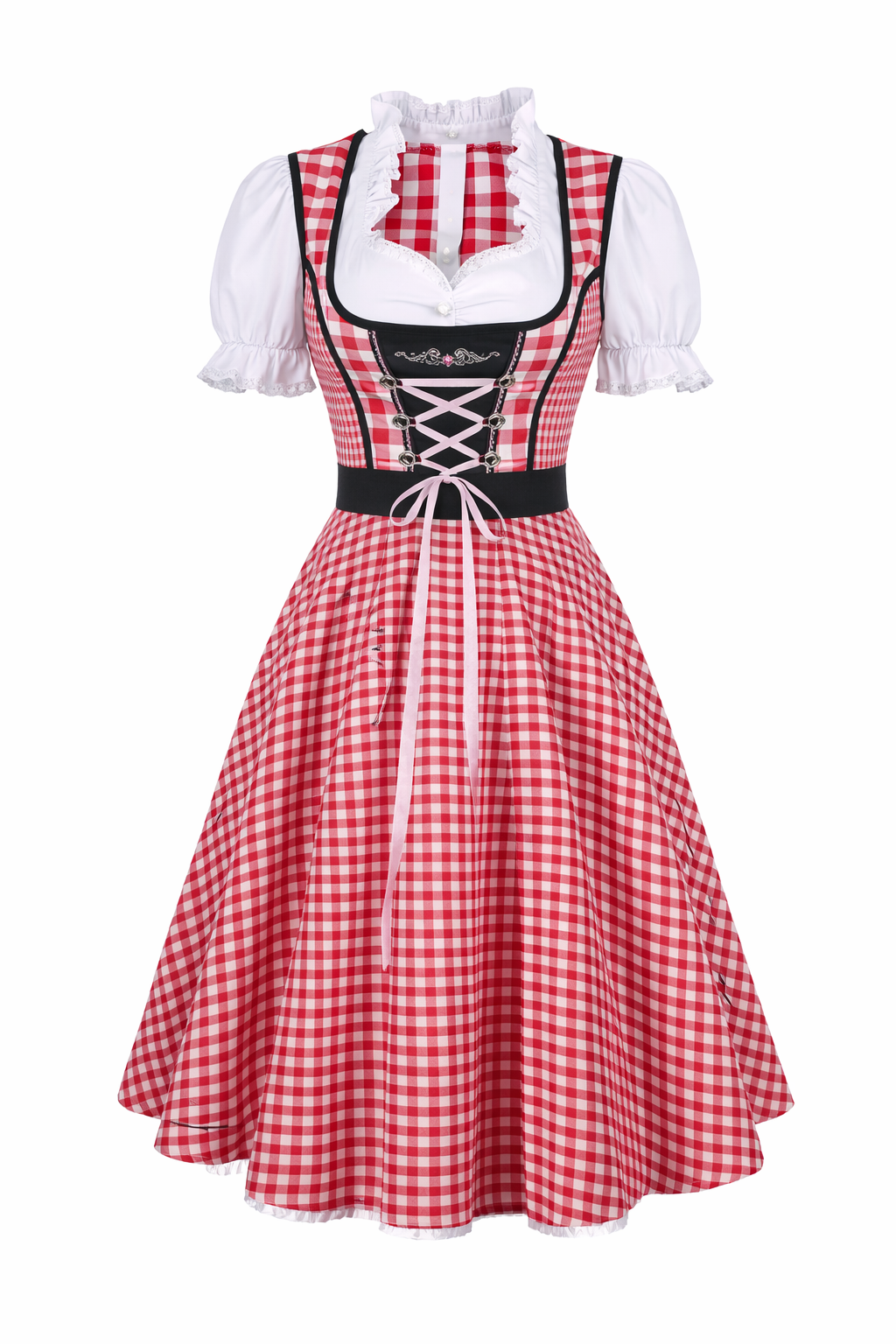 Damen Dirndlkleid Set mit Schürze und Bluse-Dirndl for Women-Alpenkind