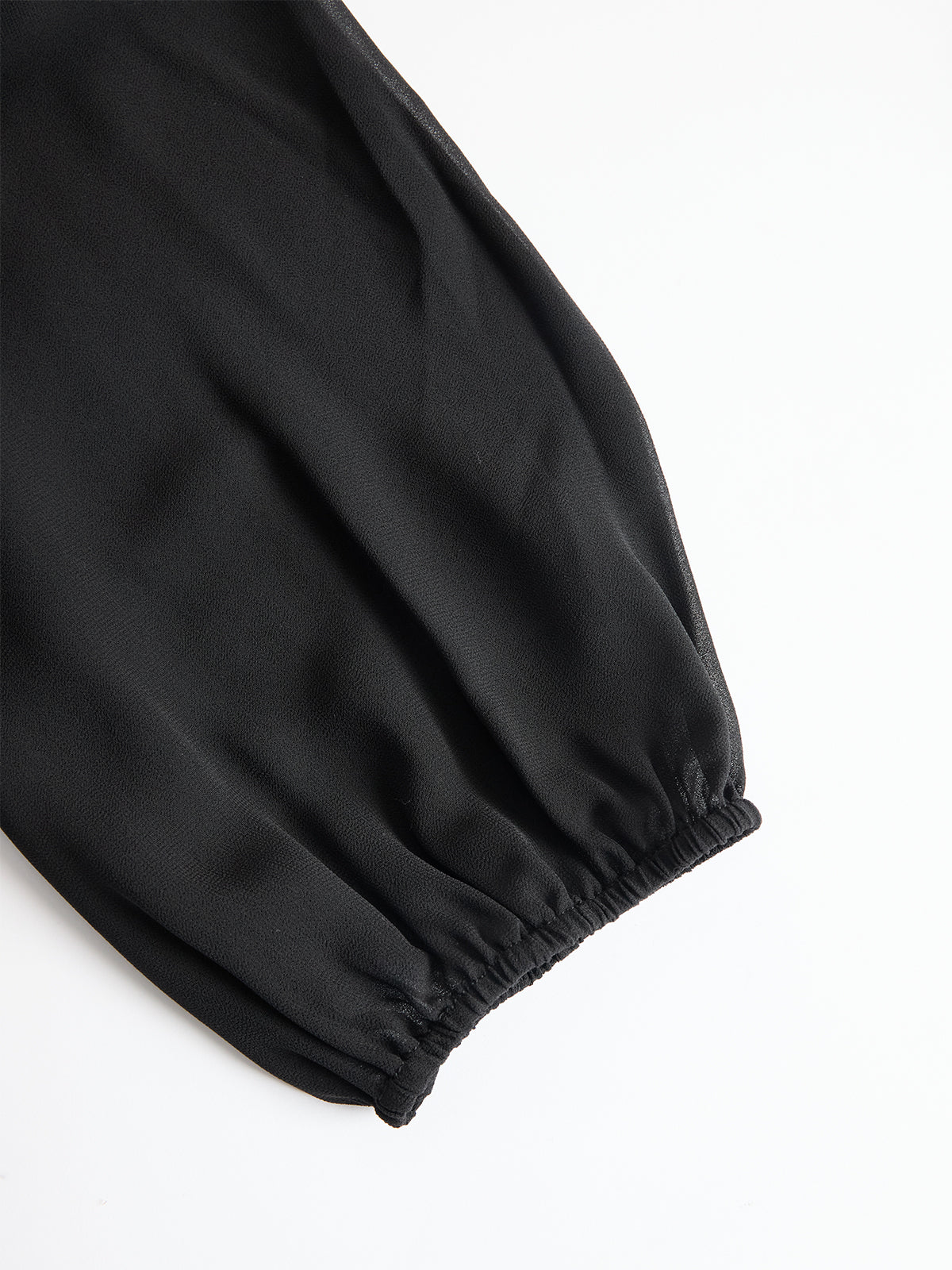 Damen Dreiteiliges Set mit Transparentem Oberteil und Weiter Hose-Sets for women-Alpenkind