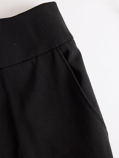 Damen Dreiteiliges Set mit Transparentem Oberteil und Weiter Hose-Sets for women-Alpenkind
