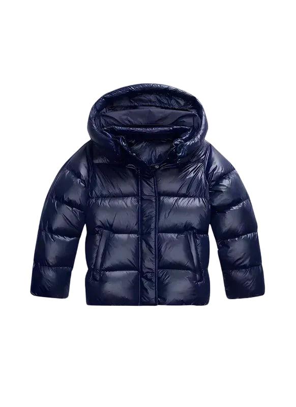 Damen Gesteppte Kurzjacke mit Kapuze-Women Outerwear-Alpenkind