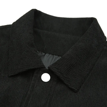 Damen-Hemdjacke mit Knopfleiste und aufgesetzten Taschen-Jacket for women-Alpenkind