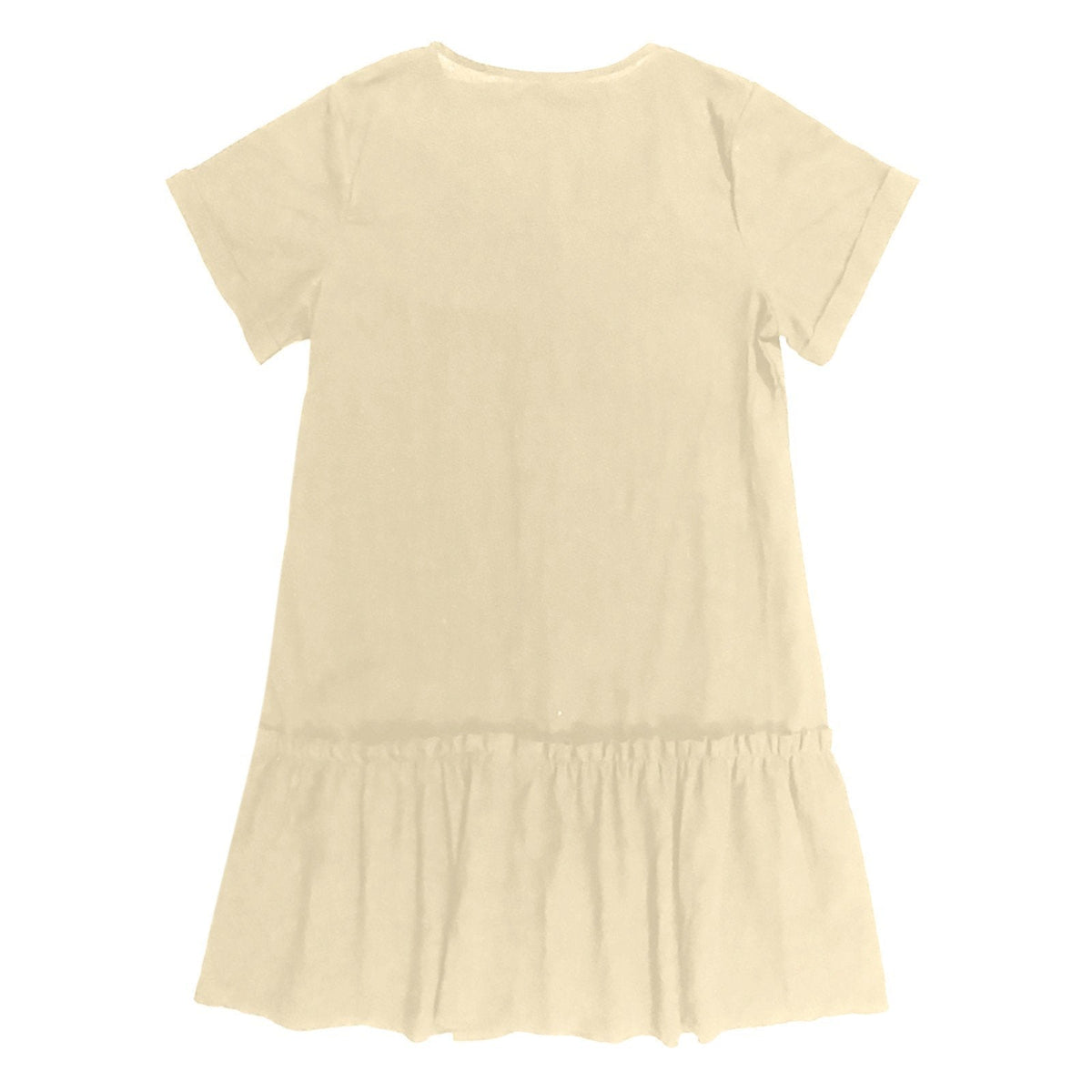 Damen-Hemdkleid mit Knopfleiste und kurzem Schnitt-Mini Dress-Alpenkind