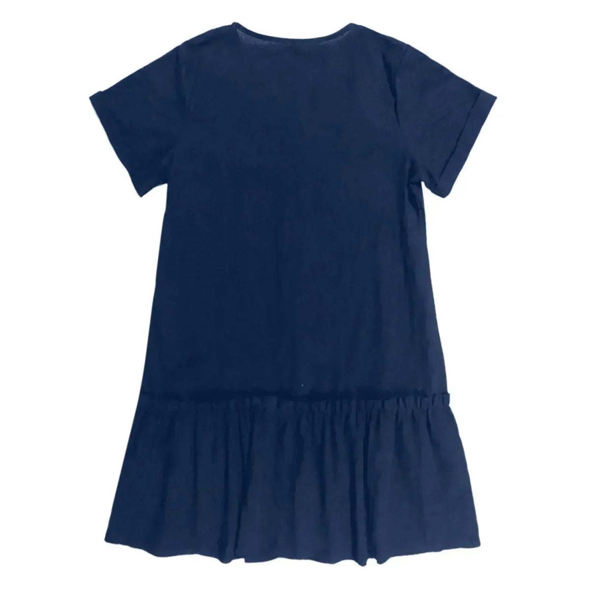 Damen-Hemdkleid mit Knopfleiste und kurzem Schnitt-Mini Dress-Alpenkind