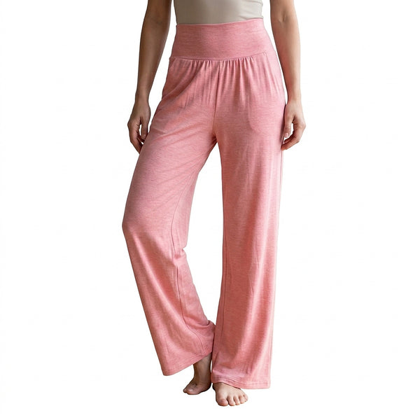 Damen High-Waist Lounge-Hose mit weitem Bein-Pants for woman-Alpenkind