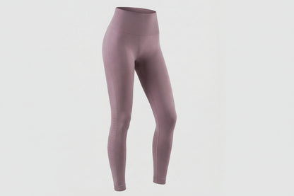 Damen High-Waist Nahtlose Leggings mit Strukturierten Panelnähten-Leggings for women-Alpenkind