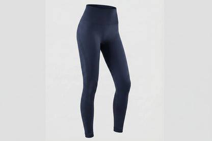 Damen High-Waist Nahtlose Leggings mit Strukturierten Panelnähten-Leggings for women-Alpenkind