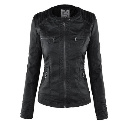 Damen Jacke mit Kapuze und Reißverschluss-Women Outerwear-Alpenkind