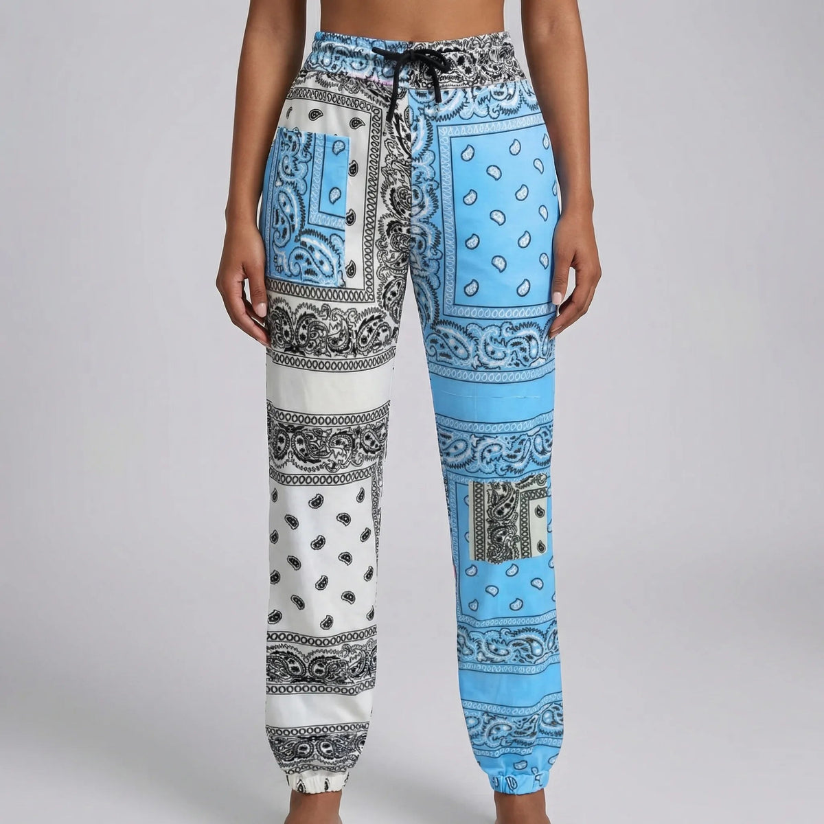 Damen-Jogginghose mit Paisley-Muster-Pants for Women-Alpenkind