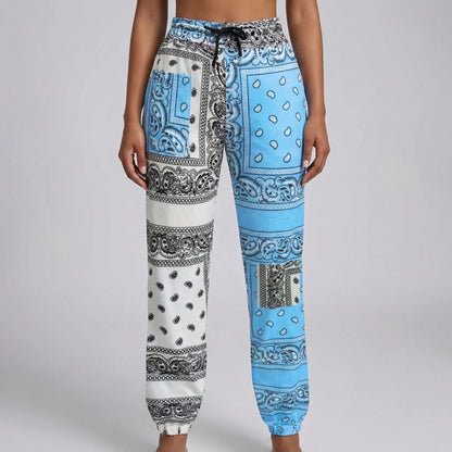 Damen-Jogginghose mit Paisley-Muster-Pants for Women-Alpenkind