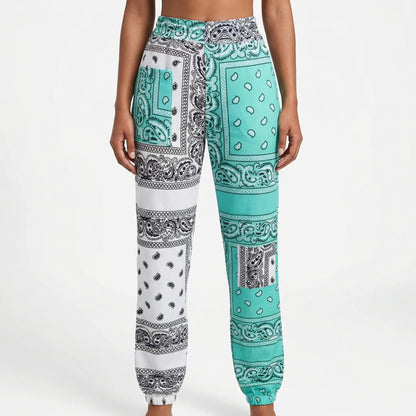 Damen-Jogginghose mit Paisley-Muster-Pants for Women-Alpenkind