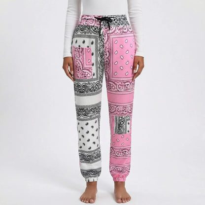 Damen-Jogginghose mit Paisley-Muster-Pants for Women-Alpenkind