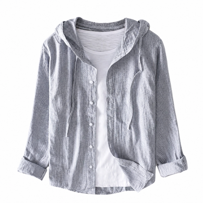 Damen Kapuzenshirt mit Knopfleiste-Shirts for women-Alpenkind