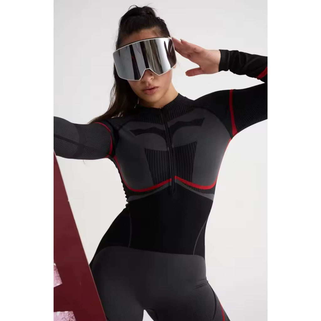 Damen-Langarm-Einteiler als Funktionsunterwäsche-Sets for women-Alpenkind