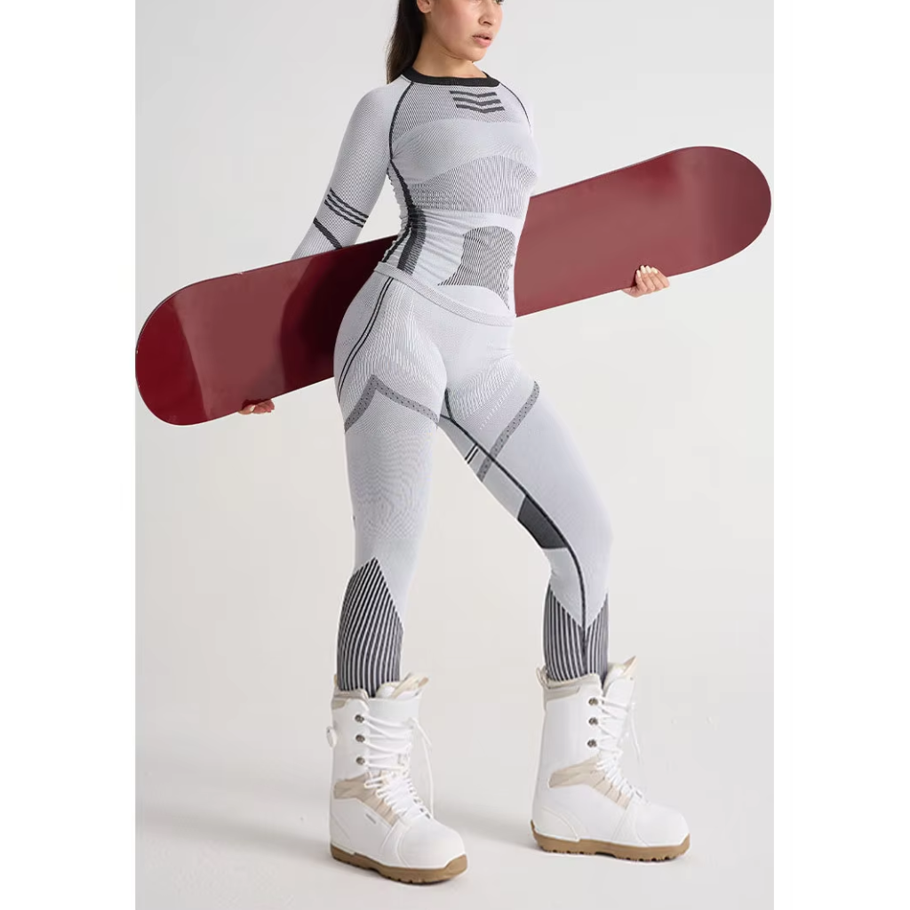 Damen Langarm-Funktionswäsche-Set-Sets for women-Alpenkind