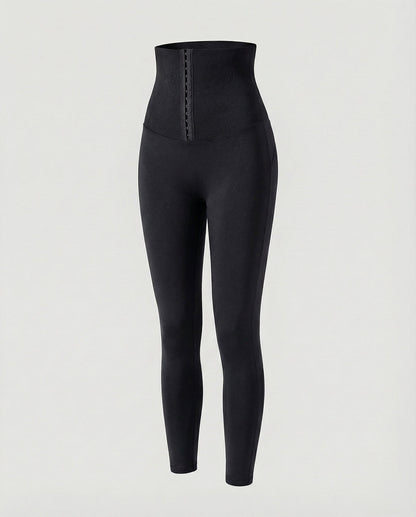 Damen Leggings mit hohem Bund und Hakenverschluss-Leggings for women-Alpenkind