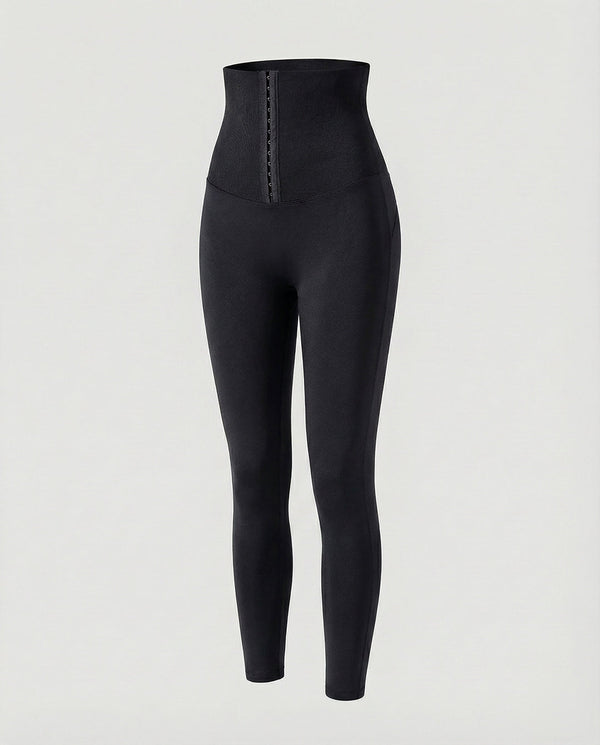 Damen Leggings mit hohem Bund und Hakenverschluss-Leggings for women-Alpenkind