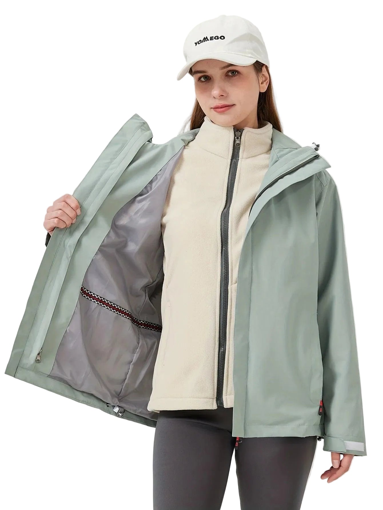 Damen Leichte Jacke mit Kapuze-Women Outerwear-Alpenkind