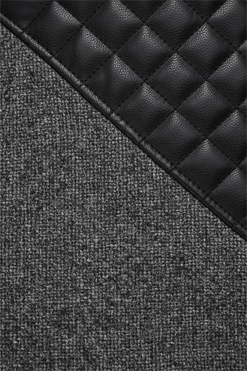 Damen Mantel mit Raffiniertem Struktur-Design & Asymmetrischem Reißverschluss-Women Outerwear-Alpenkind