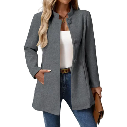 Damen Mantel mit Knopfleiste-Women Outerwear-Alpenkind