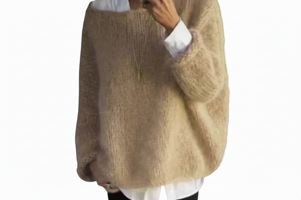 Oversize-Strickpullover für Damen – Weich, warm & stilvoll kombinierbar-Women Sweaters-Alpenkind
