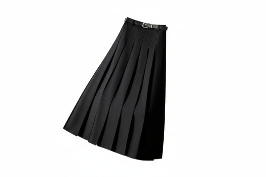 Damen Plissierter Midirock-Skirt for women-Alpenkind