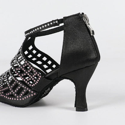 Damen Sandalen mit offener Vorderpartie und strukturiertem Riemendesign-Footwear for women-Alpenkind