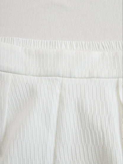 Damen Set mit kurzem Oberteil und Hose mit weitem Bein-Sets for women-Alpenkind