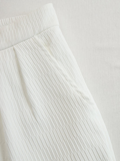 Damen Set mit kurzem Oberteil und Hose mit weitem Bein-Sets for women-Alpenkind