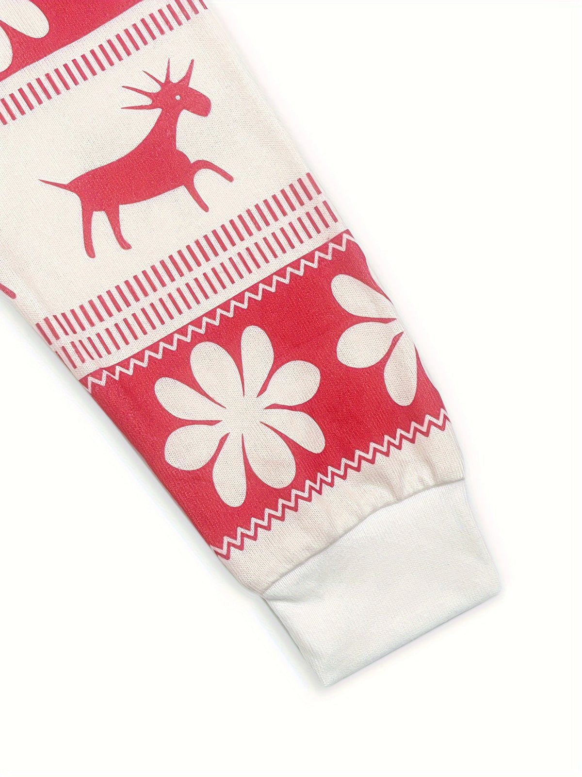 Damen-Set mit Rentier- und Schneeflocken-Print-Sets for women-Alpenkind