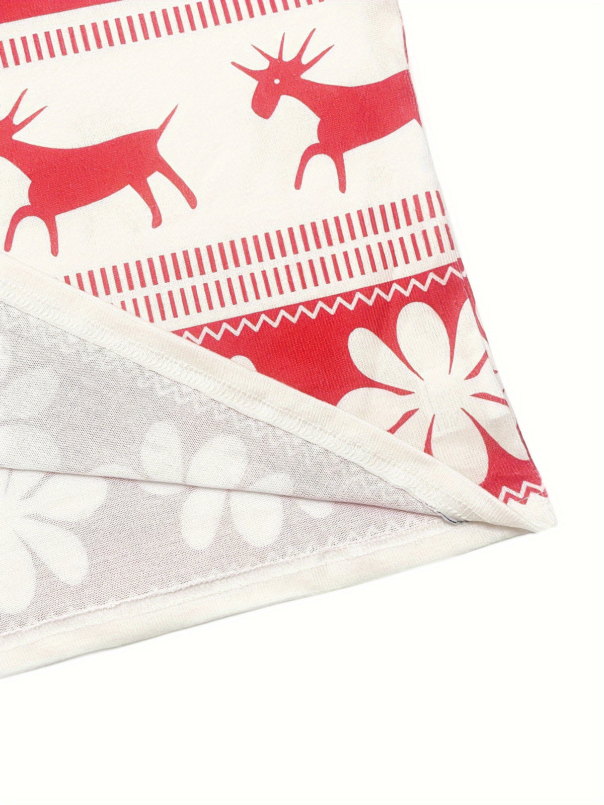 Damen-Set mit Rentier- und Schneeflocken-Print-Sets for women-Alpenkind