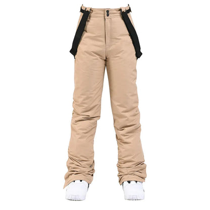 Damen-Skihose mit geradem Bein und verstellbaren Trägern-Pants for Women-Alpenkind