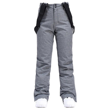 Damen-Skihose mit geradem Bein und verstellbaren Trägern-Pants for Women-Alpenkind