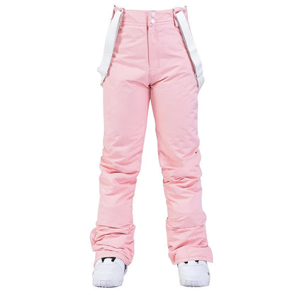 Damen-Skihose mit geradem Bein und verstellbaren Trägern-Pants for Women-Alpenkind