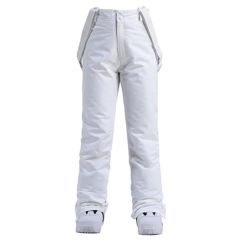 Damen-Skihose mit geradem Bein und verstellbaren Trägern-Pants for Women-Alpenkind