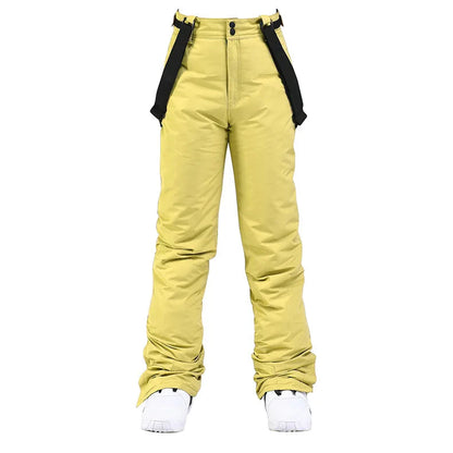 Damen-Skihose mit geradem Bein und verstellbaren Trägern-Pants for Women-Alpenkind