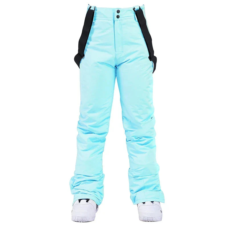 Damen-Skihose mit geradem Bein und verstellbaren Trägern-Pants for Women-Alpenkind