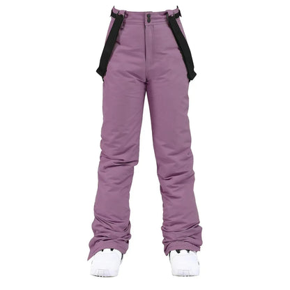 Damen-Skihose mit geradem Bein und verstellbaren Trägern-Pants for Women-Alpenkind
