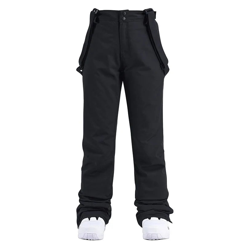 Damen-Skihose mit geradem Bein und verstellbaren Trägern-Pants for Women-Alpenkind