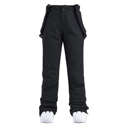 Damen-Skihose mit geradem Bein und verstellbaren Trägern-Pants for Women-Alpenkind