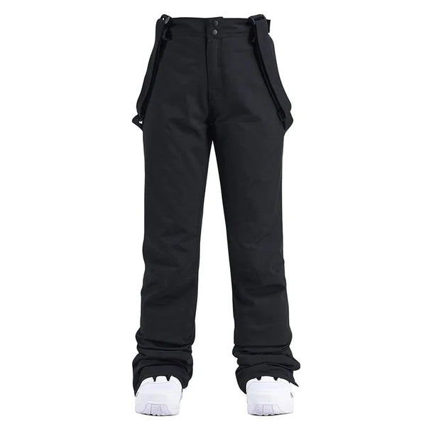 Damen-Skihose mit geradem Bein und verstellbaren Trägern-Pants for Women-Alpenkind