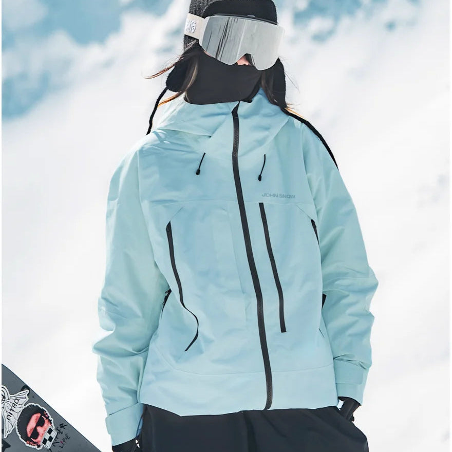 Damen-Skijacke mit Kapuze und Reißverschlusstaschen-Jacket for women-Alpenkind