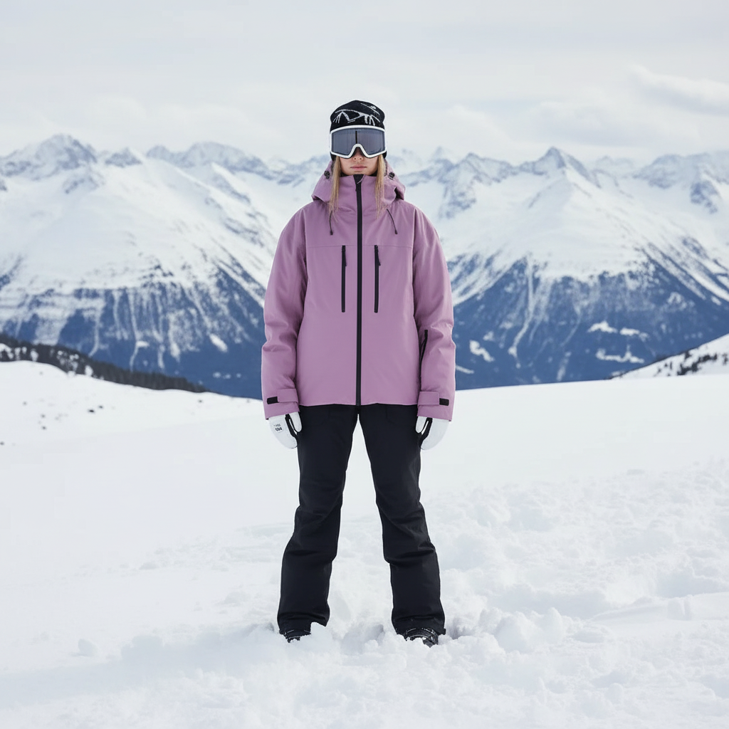 Damen-Skijacke und -Hosen-Set mit Kapuze-Sets for women-Alpenkind
