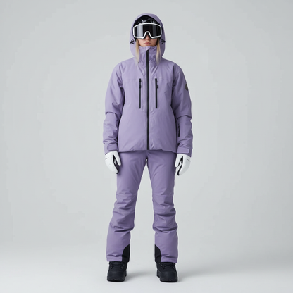 Damen-Skijacke und -Hosen-Set mit Kapuze-Sets for women-Alpenkind