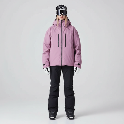 Damen-Skijacke und -Hosen-Set mit Kapuze-Sets for women-Alpenkind